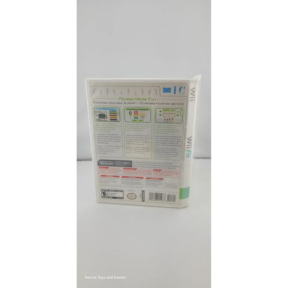 Wii Fit (Nintendo Wii, 2008) Game and Case Tested and Working Great Condition‎
